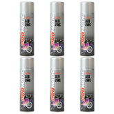 6X Promatic Alu Zinc Spray Paint 500ml Spray Paint